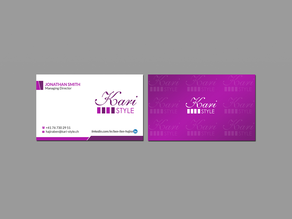 Business Card Design by Creations Box 2015 for this project | Design #17925824