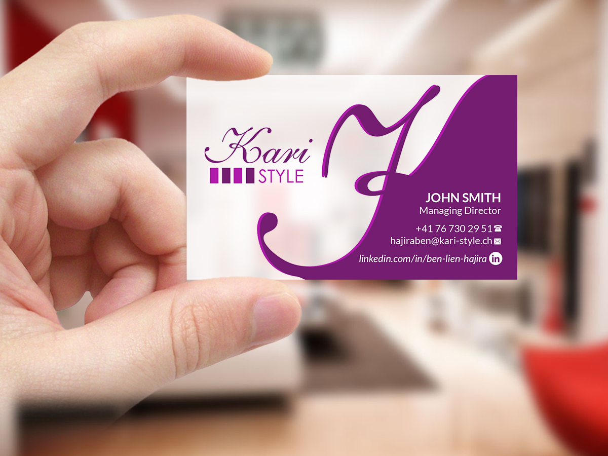 Business Card Design by Creations Box 2015 for this project | Design #17925826