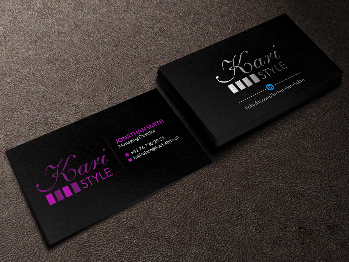 Business Card Design by Creations Box 2015 for this project | Design #17925830