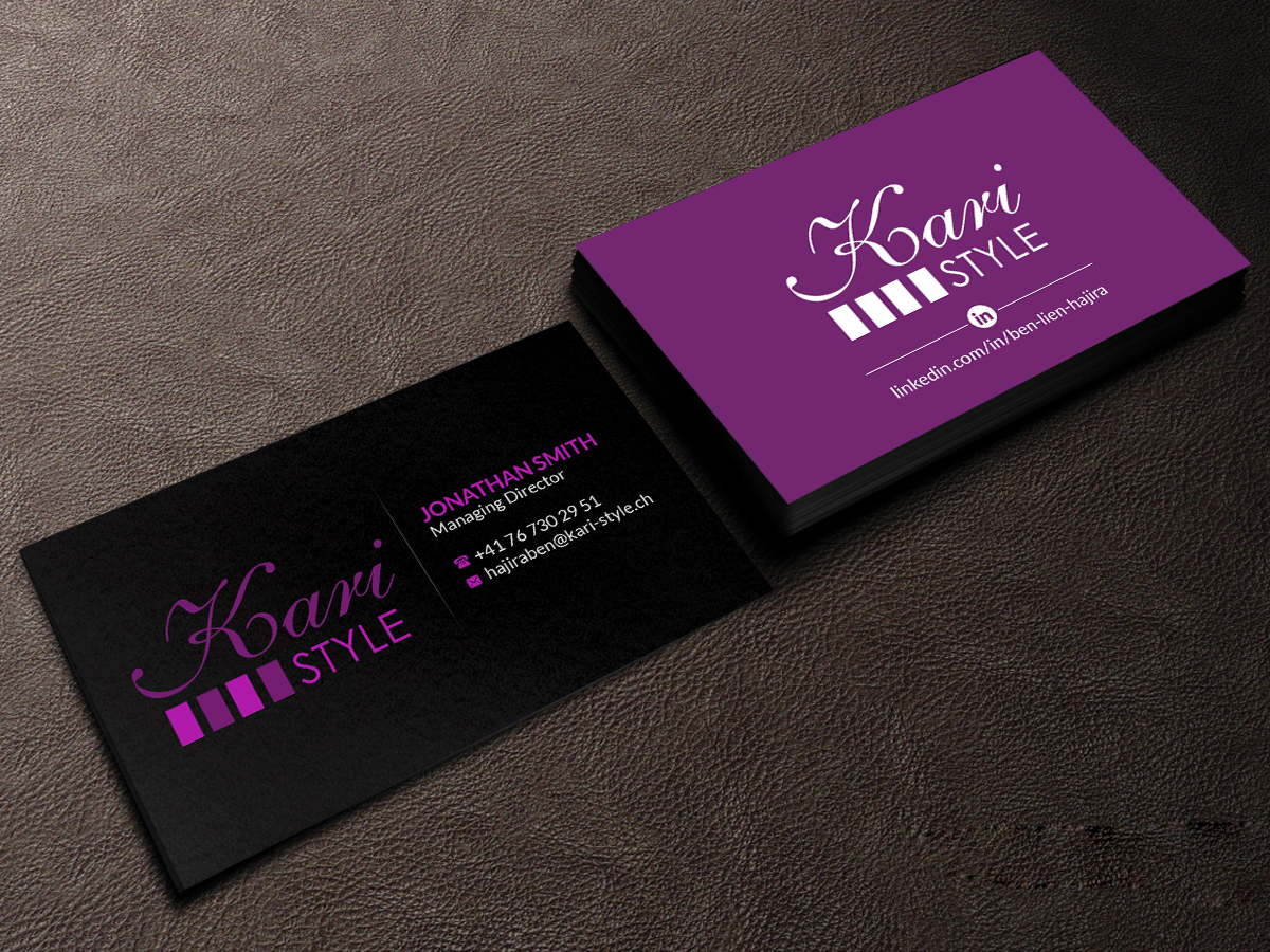 Business Card Design by Creations Box 2015 for this project | Design #17925831