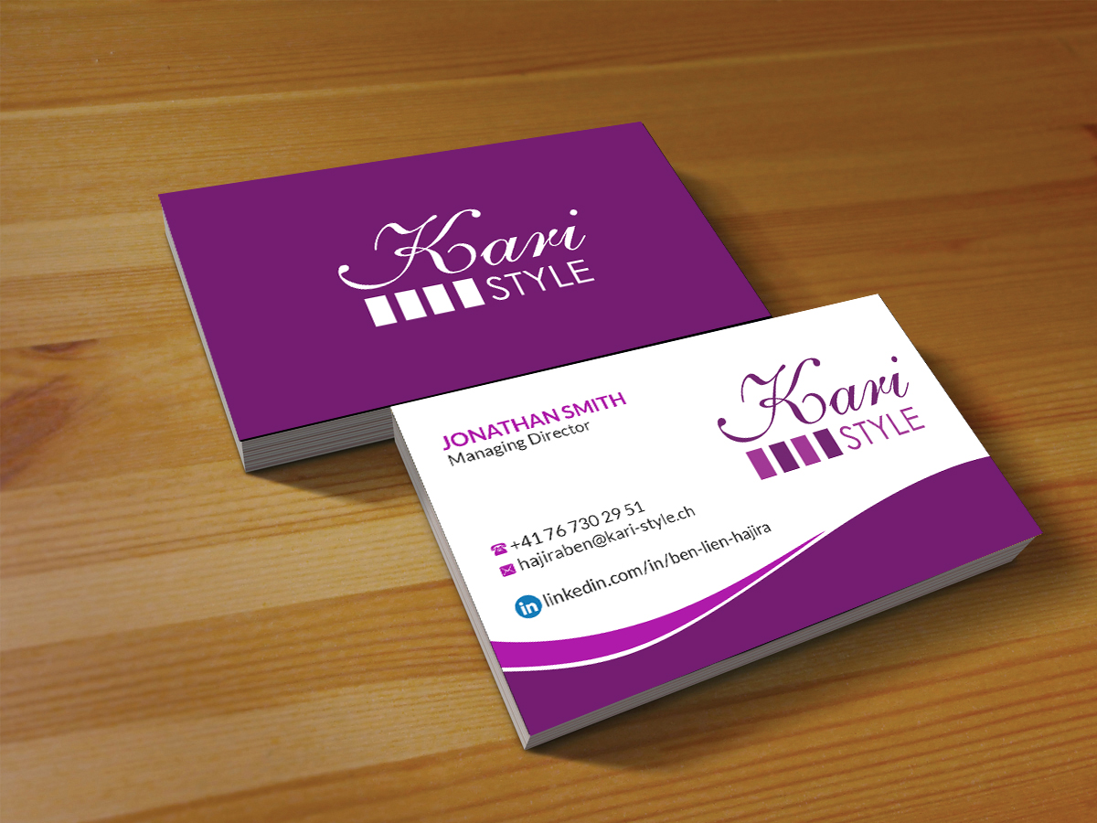 Business Card Design by Creations Box 2015 for this project | Design #17925832
