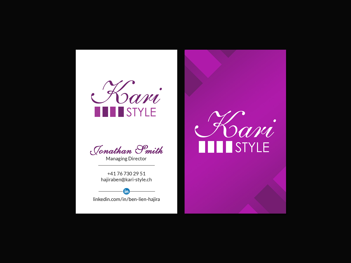 Business Card Design by Creations Box 2015 for this project | Design #17925833