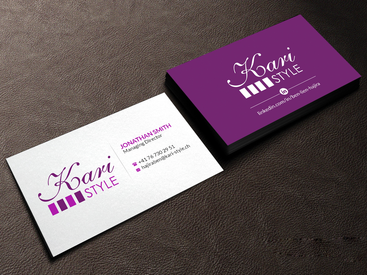 Business Card Design by Creations Box 2015 for this project | Design #17925834
