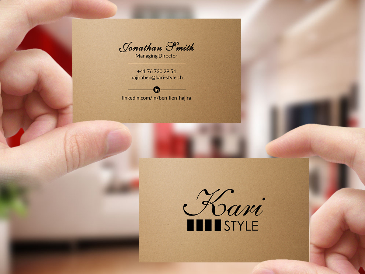 Business Card Design by Creations Box 2015 for this project | Design #17925840