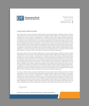 Letterhead Design by AbyJohns for this project | Design: #17914493