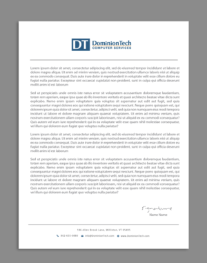 Letterhead Design by AbyJohns for this project | Design: #17914494