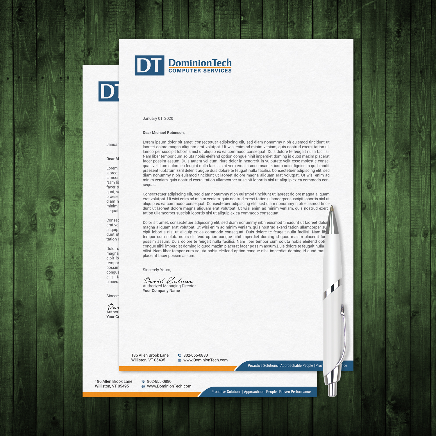 Letterhead Design by OxonoArt for this project | Design #17939916