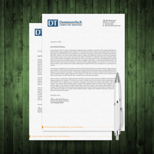 Computer Service Provider in Need of New Letterhead Design | Letterhead Design by OxonoArt