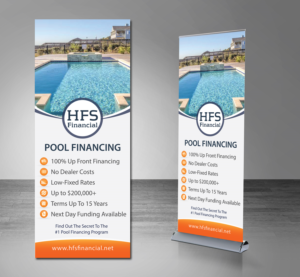Trade Show Booth Design by alex989 for HFS Financial | Design: #17917081