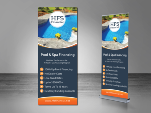 Trade Show Booth Design by alex989 for HFS Financial | Design: #17922020