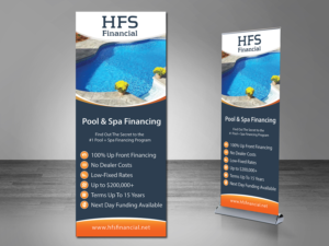 Trade Show Booth Design by alex989 for HFS Financial | Design: #17926102