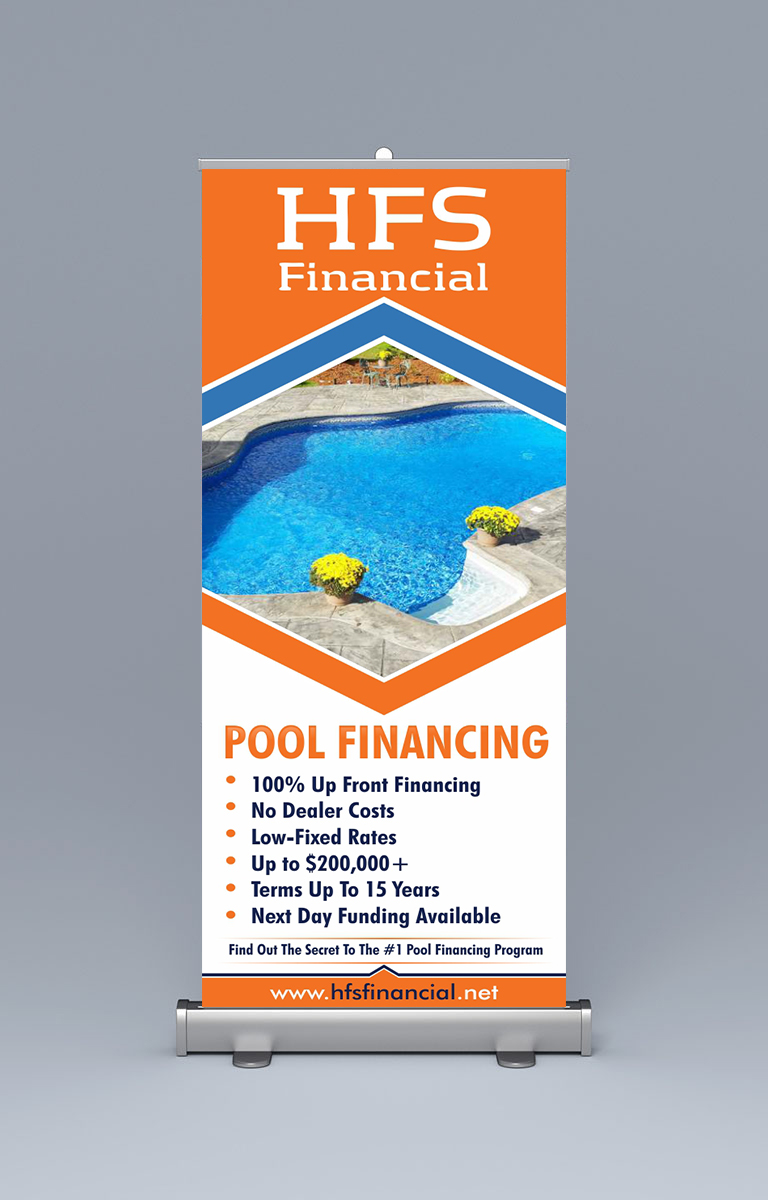 Messestand-Design von ecorokerz für HFS Financial | Design #17915397