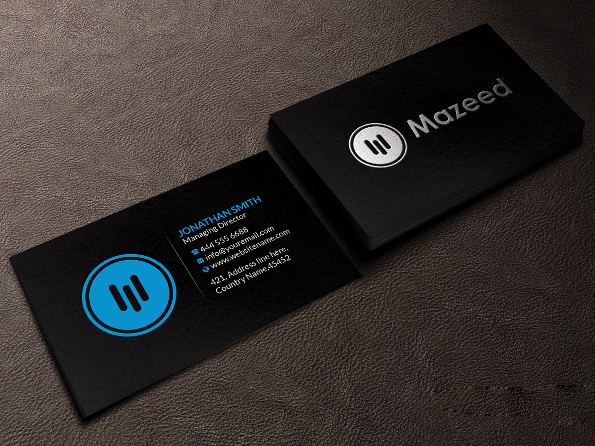 Business Card Design by Creations Box 2015 for this project | Design #17916568