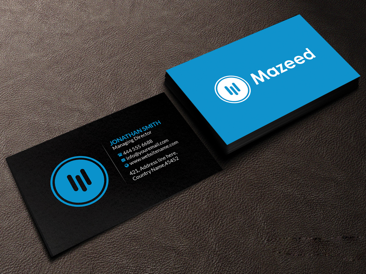Business Card Design by Creations Box 2015 for this project | Design #17916570