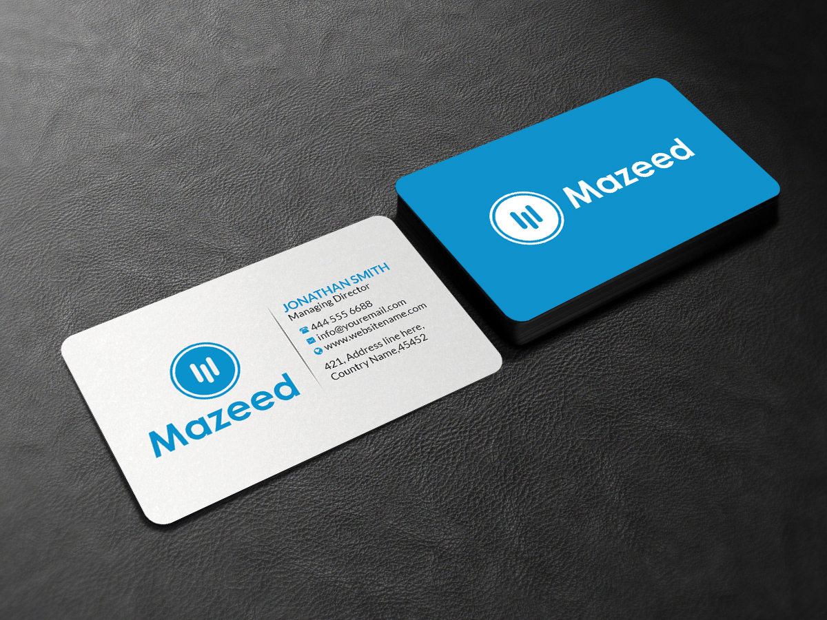 Business Card Design by Creations Box 2015 for this project | Design #17916594
