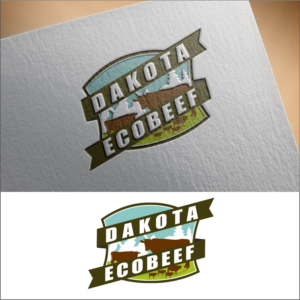 Dakota EcoBeef | Logo Design by deevillacarlos