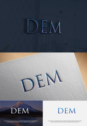 Diseño de Logo por dr ghulam mustafa sahab para DEM Financial Services & Real Estate | Diseño: #17908459