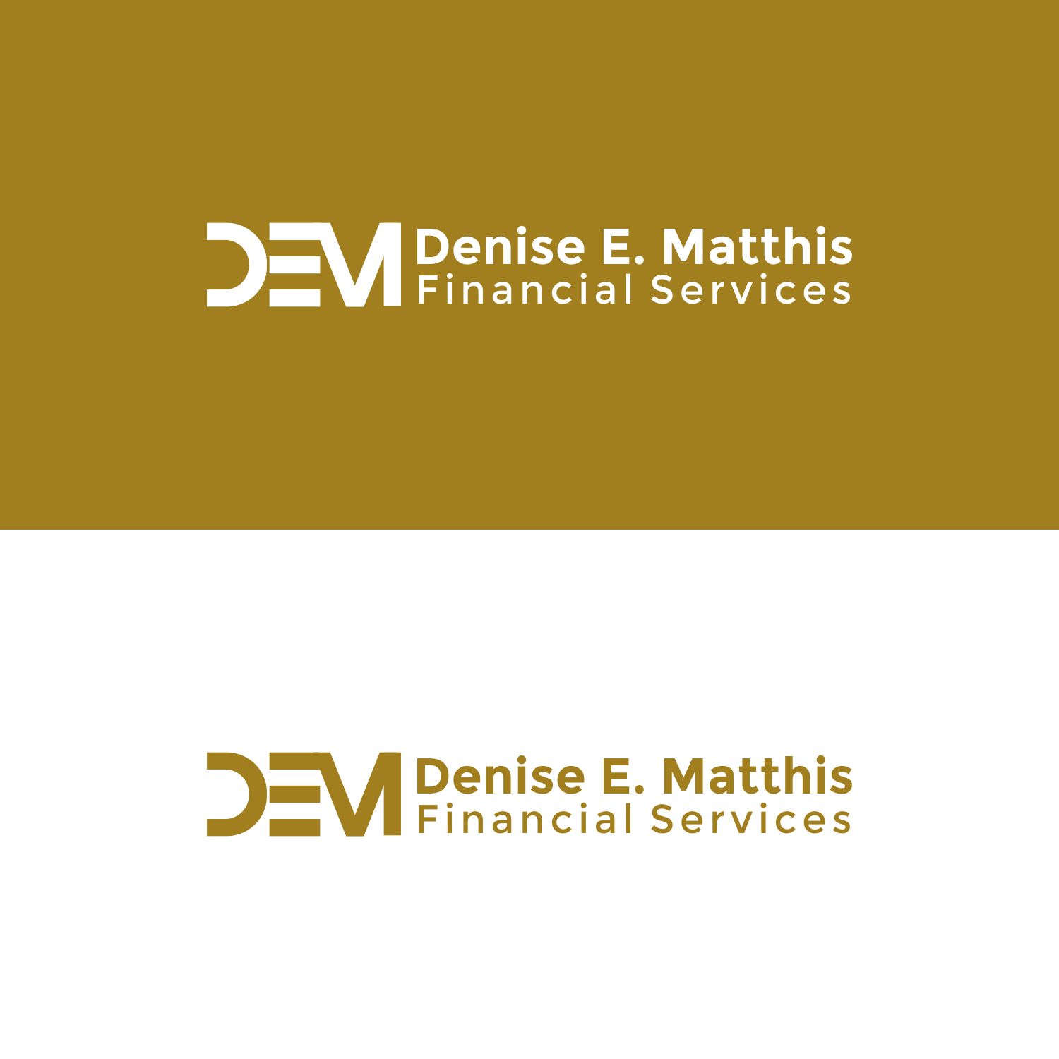 Logo Design by Joenet Jayawarna for DEM Financial Services & Real Estate | Design #17916391