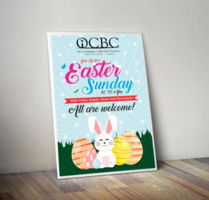 Invitation to Celebrate Easter  | Advertisement Design by ecorokerz