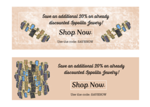 Banner Ad Design by Georgina