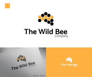 Logo Design by rhycoz for The Wild Bee Company  | Design #17948938