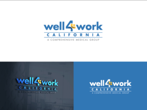 well4work california a comprehensive medical group | Logo Design by dharlan