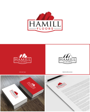 Logo Design by MoonFeather for Hamill Floors | Design: #17997868