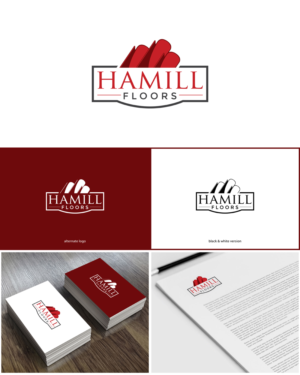Logo Design by MoonFeather for Hamill Floors | Design: #18001949