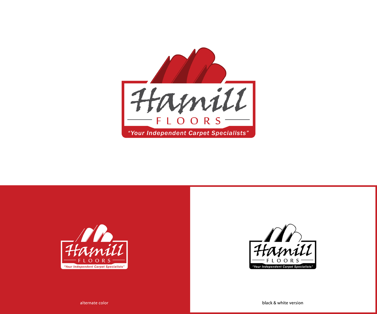 Logo Design by MoonFeather for Hamill Floors | Design #18016815