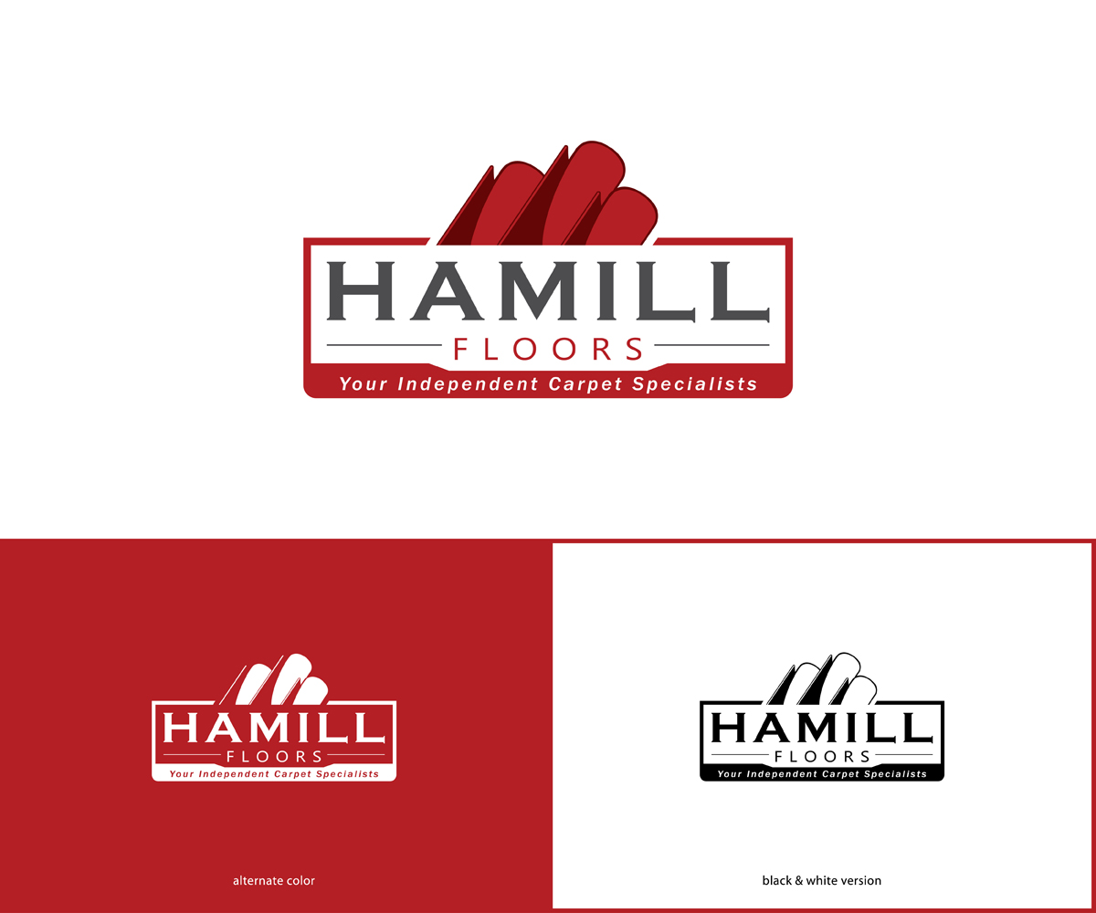 Logo Design by MoonFeather for Hamill Floors | Design #18051475