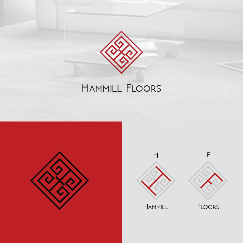 Logo Design by Aprigio for Hamill Floors | Design #17930327