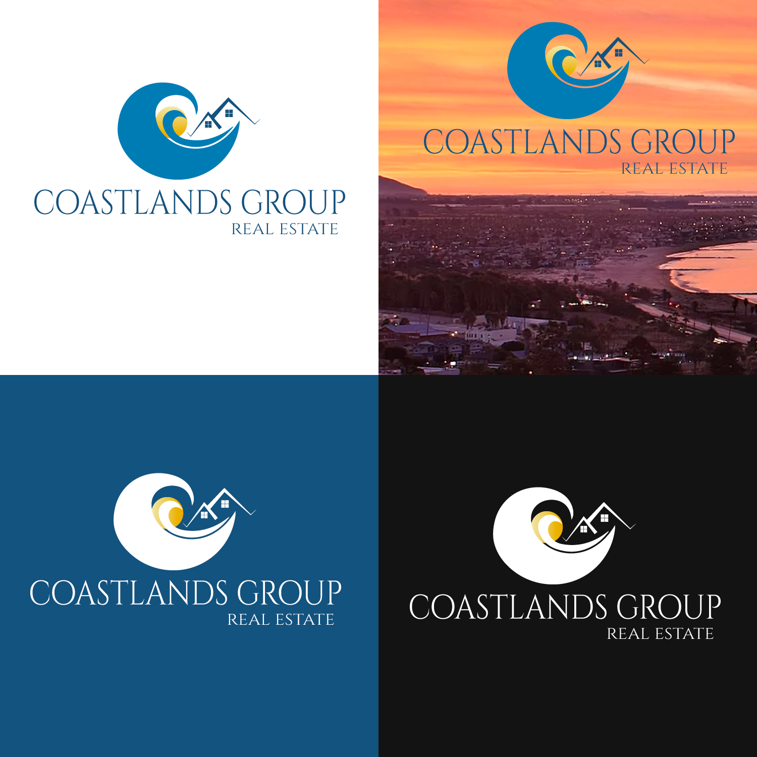 Real Estate Logo Design for "Coastlands Group" and maybe add "Real Estate". Our motto is "Change