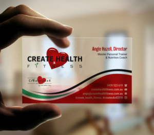 Design de Carte de Visite par INDIAN_Ashok pour Create Health & Fitness | Design : #17912647