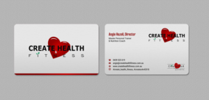 Design de Carte de Visite par INDIAN_Ashok pour Create Health & Fitness | Design : #17912648