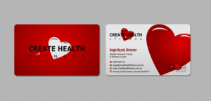 Design de Carte de Visite par INDIAN_Ashok pour Create Health & Fitness | Design : #17912651