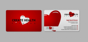 Design de Carte de Visite par INDIAN_Ashok pour Create Health & Fitness | Design : #17912652