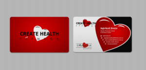 Design de Carte de Visite par INDIAN_Ashok pour Create Health & Fitness | Design : #17912653