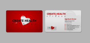 Design de Carte de Visite par INDIAN_Ashok pour Create Health & Fitness | Design : #17912660