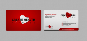 Design de Carte de Visite par INDIAN_Ashok pour Create Health & Fitness | Design : #17912661
