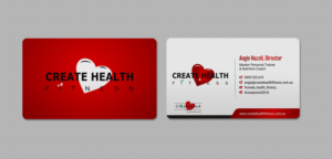 Design de Carte de Visite par INDIAN_Ashok pour Create Health & Fitness | Design : #17912662