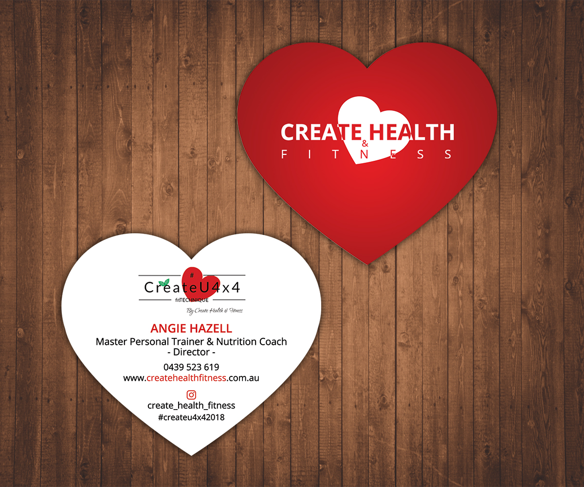 Business Card Design by Stylez Designz for Create Health & Fitness | Design #17918709