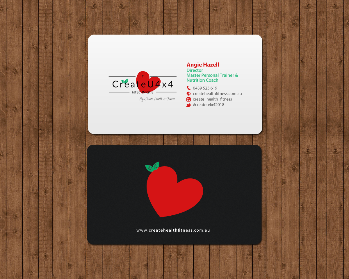 Business Card Design by chandrayaan.creative for Create Health & Fitness | Design #17912521