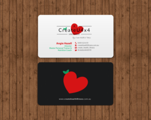 Business Card Design by chandrayaan.creative for Create Health & Fitness | Design: #17912522