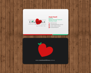 Business Card Design by chandrayaan.creative for Create Health & Fitness | Design: #17912524