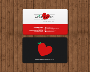 Business Card Design by chandrayaan.creative for Create Health & Fitness | Design: #17912525