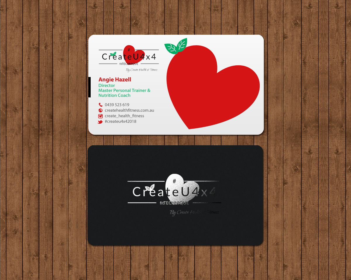 Business Card Design by chandrayaan.creative for Create Health & Fitness | Design #17912759