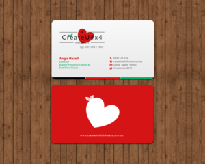 Business Card Design by chandrayaan.creative for Create Health & Fitness | Design: #17912804