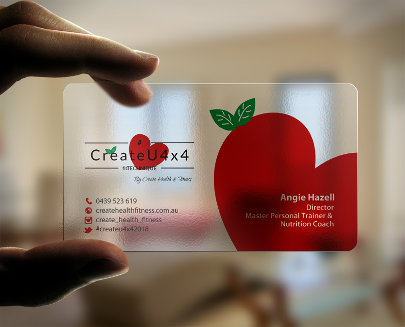 Visitenkarten-Design von chandrayaan.creative für Create Health & Fitness | Design #17912896