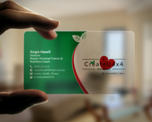 Business Card Design by chandrayaan.creative for Create Health & Fitness | Design: #17912897