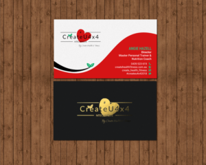 Design de Carte de Visite par chandrayaan.creative pour Create Health & Fitness | Design : #17914832